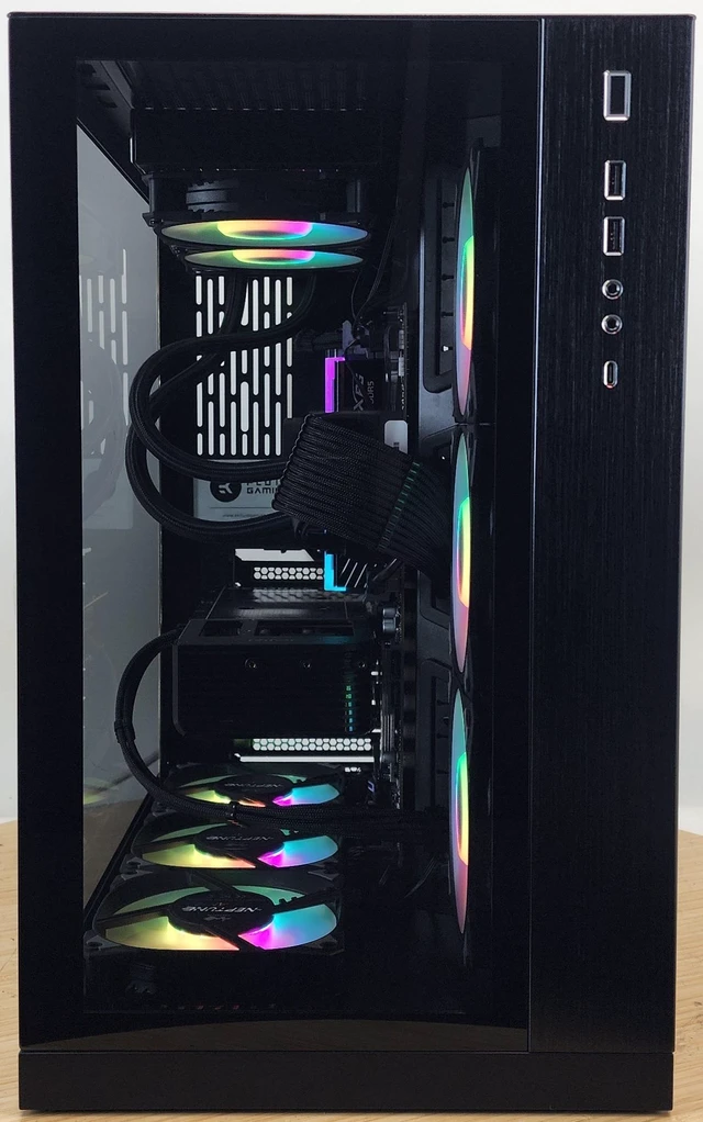 Alt view image 5 of 7 - Gaming PC Ryzen 7 7800X3D 32GB RAM 1TB SSD RTX 5060 8GB Windows 11 Computer