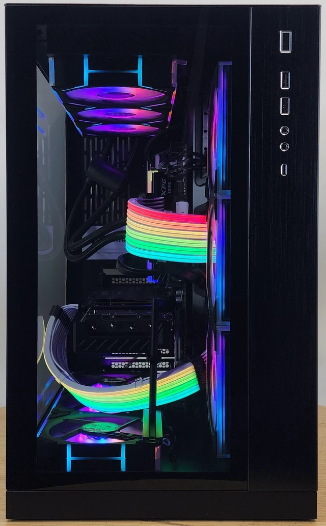 Alt view image 5 of 7 - Gaming PC Ryzen 7 9800X3D 32GB RAM 1TB SSD RX 9070 16GB Windows 11 Computer