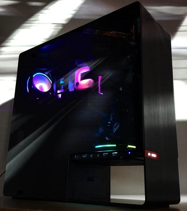 Alt view image 3 of 7 - Gaming PC Ryzen 7 5700 8GB RAM 500GB SSD RTX 5060 8GB Windows 11 Computer