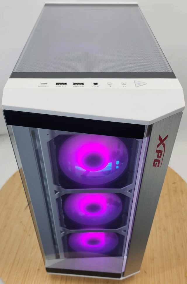 Alt view image 5 of 7 - Gaming PC Ryzen 7 5700 32GB RAM 1TB SSD RX 9060 XT 16GB Windows 11 Computer