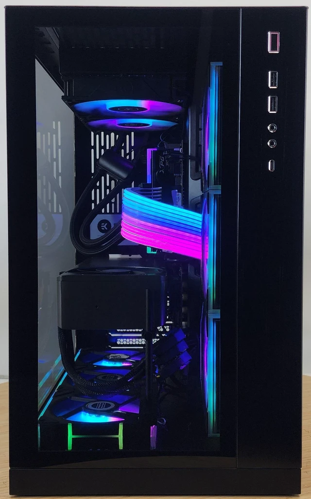 Alt view image 5 of 7 - Gaming PC Ryzen 9 9950X 32GB RAM 1TB SSD RTX 4070 Ti SUPER 16GB Win11 Computer