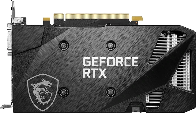 Alt view image 3 of 4 - MSI GeForce RTX 3050 8GB Ventus 2X XS OC GDDR6 Video Graphics Card
