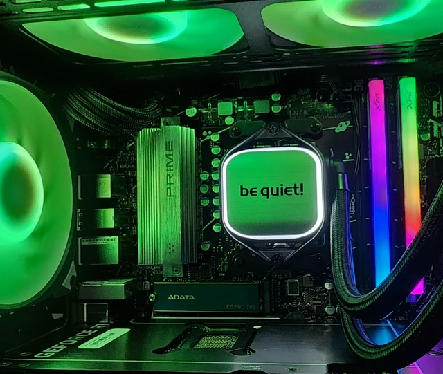 Alt view image 2 of 7 - Gaming PC Ryzen 5 9600X 32GB RAM 1TB SSD RTX 5070 12GB Windows 11 Computer