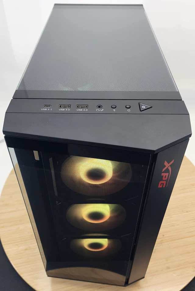 Alt view image 5 of 7 - Gaming PC Ryzen 5 9600X 32GB RAM 1TB SSD RTX 5070 12GB Windows 11 Computer