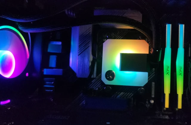 Alt view image 2 of 7 - Gaming PC Ryzen 7 5700 16GB RAM 1TB SSD RX 9060 8GB Windows 11 Computer