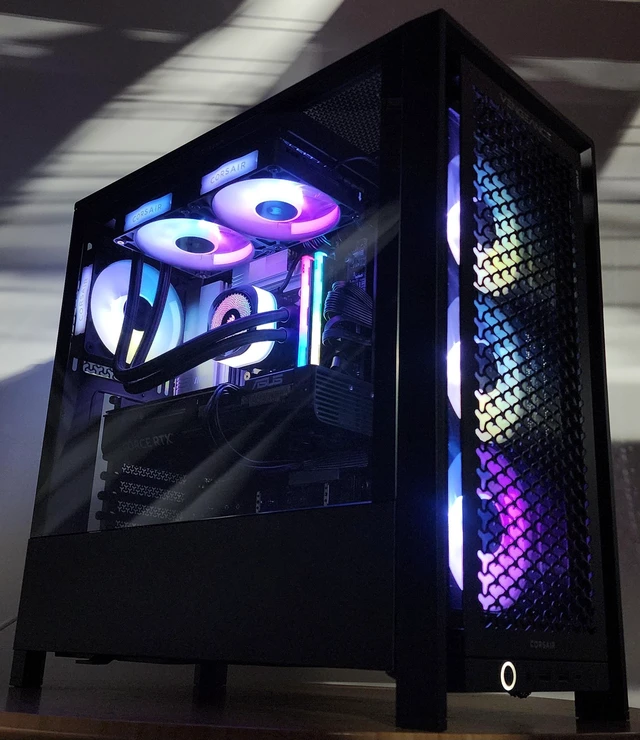 Alt view image 3 of 7 - Gaming PC Ultra 9 285K 32GB RAM 2TB SSD RTX 5080 16GB Windows 11 Computer