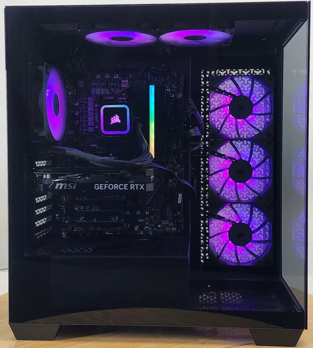 Alt view image 4 of 7 - Gaming PC i5-13600KF 16GB RAM 1TB SSD RTX 4060 8GB Windows 11 Computer