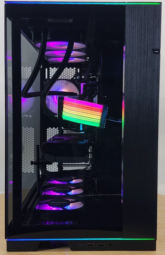 Alt view image 5 of 7 - Gaming PC Ryzen 9 9950X3D 32GB RAM 2TB SSD RTX 5070 Ti 16GB Windows 11 Computer