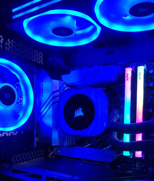 Alt view image 2 of 7 - Gaming PC Ultra 9 285K 32GB RAM 2TB SSD RTX 4080 SUPER 16GB Windows 11 Computer