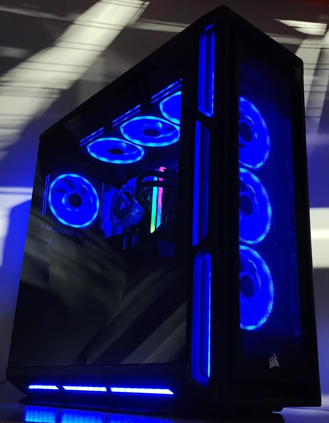 Alt view image 3 of 7 - Gaming PC Ultra 9 285K 32GB RAM 2TB SSD RTX 4080 SUPER 16GB Windows 11 Computer