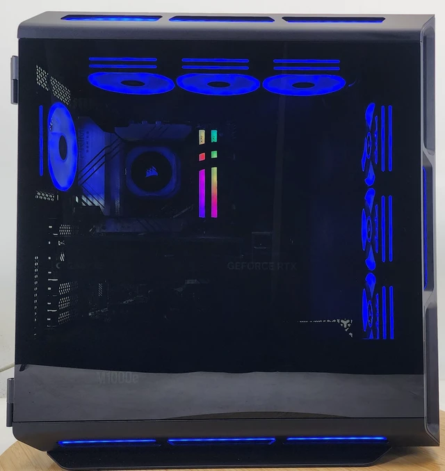 Alt view image 4 of 7 - Gaming PC Ultra 9 285K 32GB RAM 2TB SSD RTX 4080 SUPER 16GB Windows 11 Computer