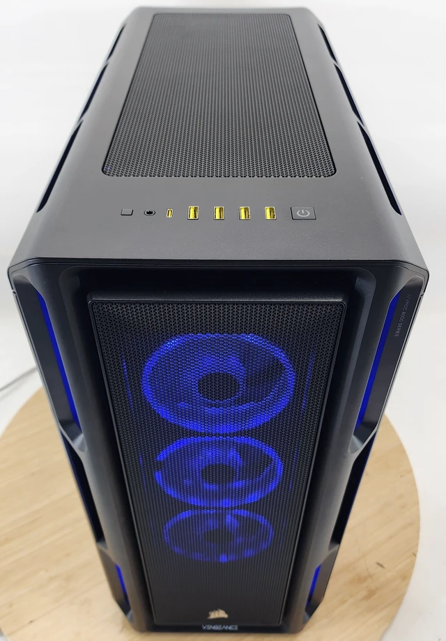 Alt view image 5 of 7 - Gaming PC Ultra 9 285K 32GB RAM 2TB SSD RTX 4080 SUPER 16GB Windows 11 Computer