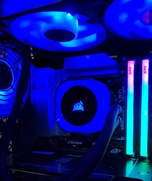 Alt view image 2 of 7 - Gaming PC Ultra 9 285K 32GB RAM 2TB SSD RTX 5080 16GB Windows 11 Computer