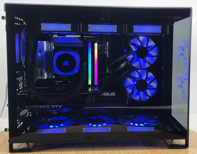 Alt view image 4 of 7 - Gaming PC Ultra 9 285K 32GB RAM 2TB SSD RTX 5080 16GB Windows 11 Computer