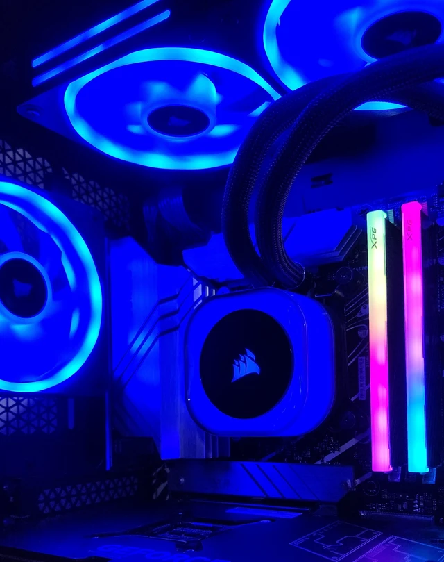 Alt view image 2 of 7 - Gaming PC i9-14900KF 32GB RAM 2TB SSD RTX 4080 SUPER 16GB Windows 11 Computer