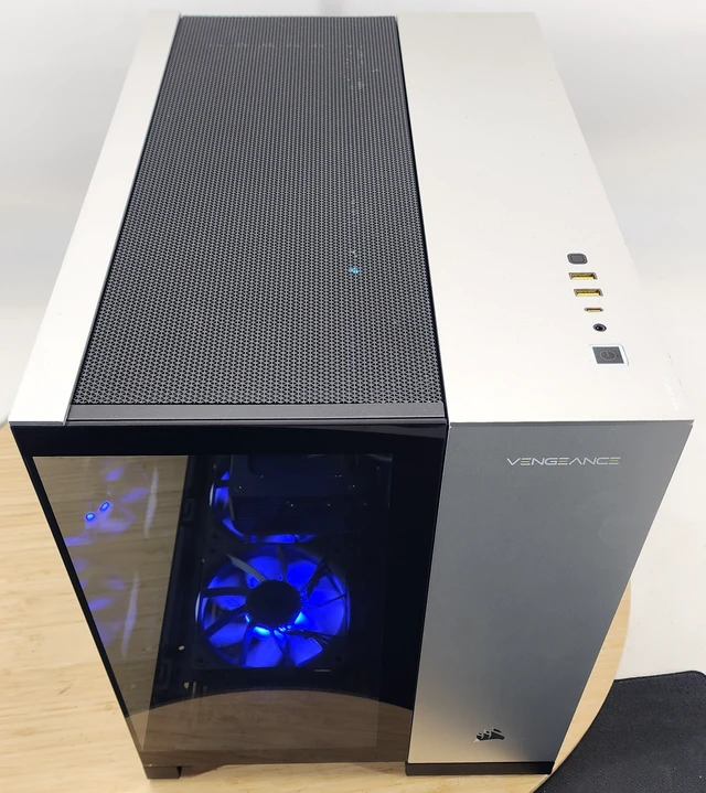 Alt view image 5 of 7 - Gaming PC Ultra 9 285K 32GB RAM 2TB SSD RTX 5080 16GB Windows 11 Computer