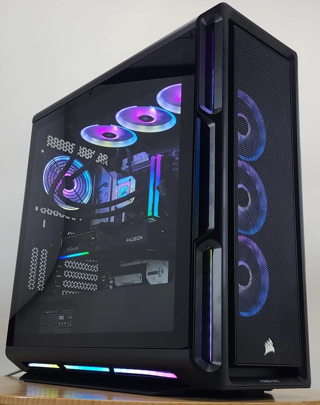 Main image of Gaming PC Ryzen 9 9950X 32GB RAM 2TB SSD RX 9070 16GB Windows 11 Computer