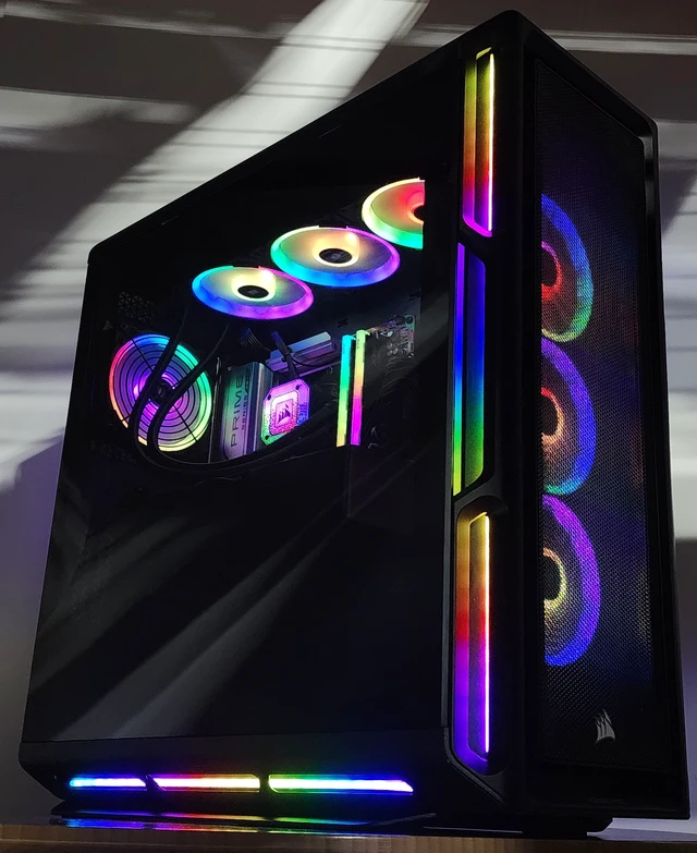 Alt view image 3 of 7 - Gaming PC Ryzen 9 7950X3D 32GB RAM 2TB SSD RTX 4070 Ti SUPER 16GB Win11 Computer