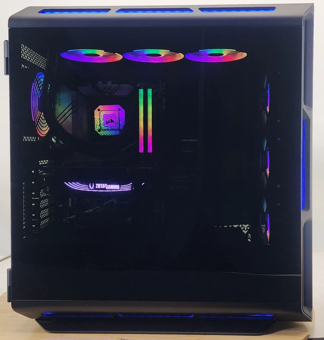 Alt view image 4 of 7 - Gaming PC i9-14900KF 32GB RAM 2TB SSD RTX 4080 16GB Windows 11 Computer