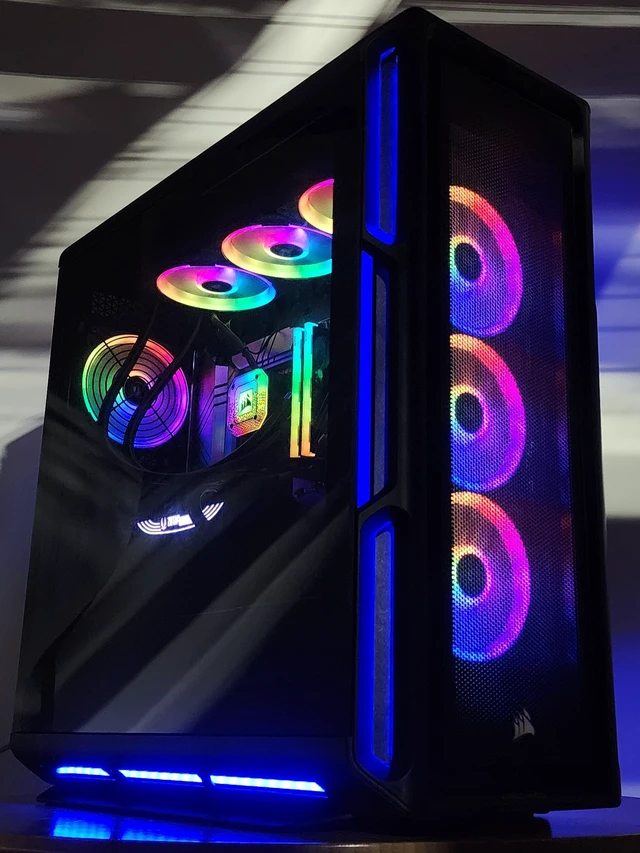 Alt view image 3 of 7 - Gaming PC i9-14900KF 32GB RAM 2TB SSD RTX 4080 16GB Windows 11 Computer