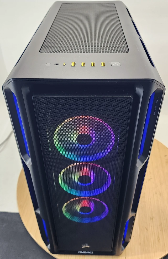 Alt view image 5 of 7 - Gaming PC i9-14900KF 32GB RAM 2TB SSD RTX 4080 16GB Windows 11 Computer