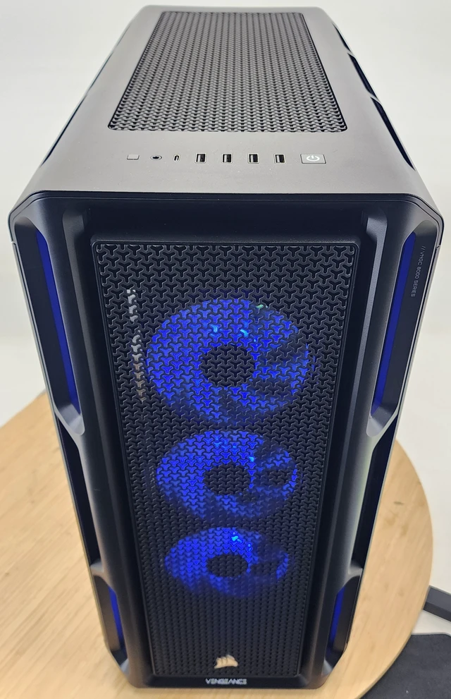 Alt view image 5 of 7 - Gaming PC Ryzen 7 9800X3D 32GB RAM 2TB SSD RTX 5080 16GB Windows 11 Computer