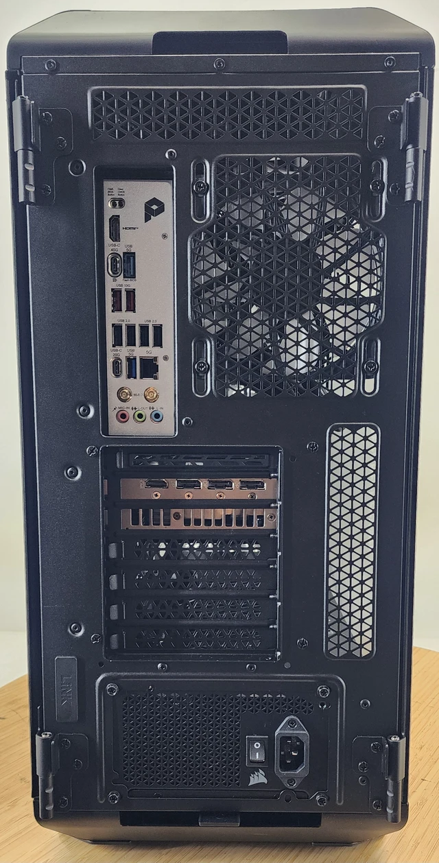 Alt view image 7 of 7 - Gaming PC Ryzen 7 9800X3D 32GB RAM 2TB SSD RTX 5080 16GB Windows 11 Computer