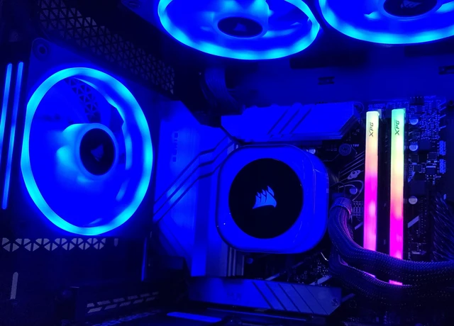 Alt view image 2 of 7 - Gaming PC i9-14900KF 32GB RAM 2TB SSD RTX 5070 12GB Windows 11 Computer