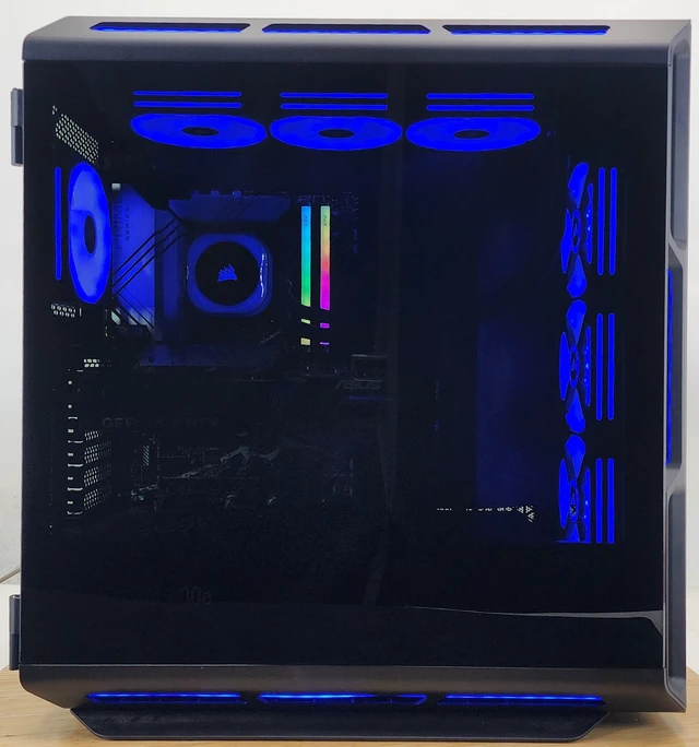 Alt view image 4 of 7 - Gaming PC i9-14900KF 32GB RAM 2TB SSD RTX 5070 12GB Windows 11 Computer