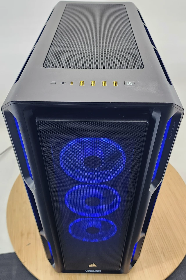 Alt view image 5 of 7 - Gaming PC i9-14900KF 32GB RAM 2TB SSD RTX 5070 12GB Windows 11 Computer