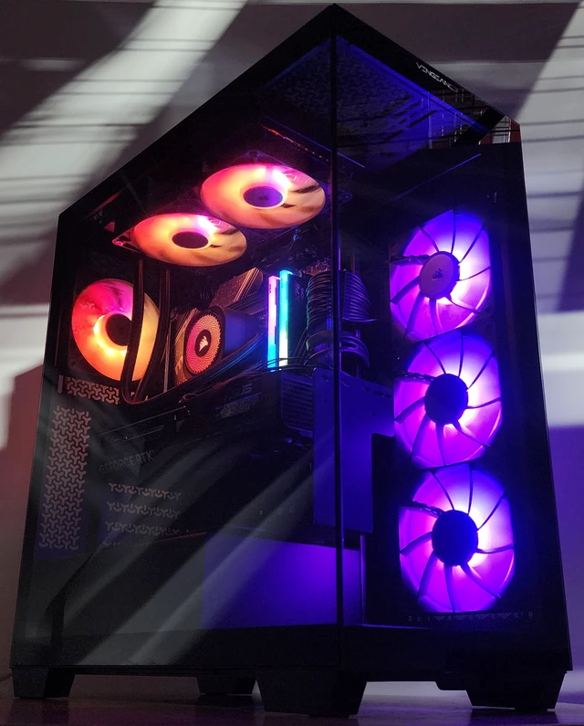 Alt view image 3 of 7 - Gaming PC i9-14900KF 32GB RAM 2TB SSD RTX 5080 16GB Windows 11 Computer