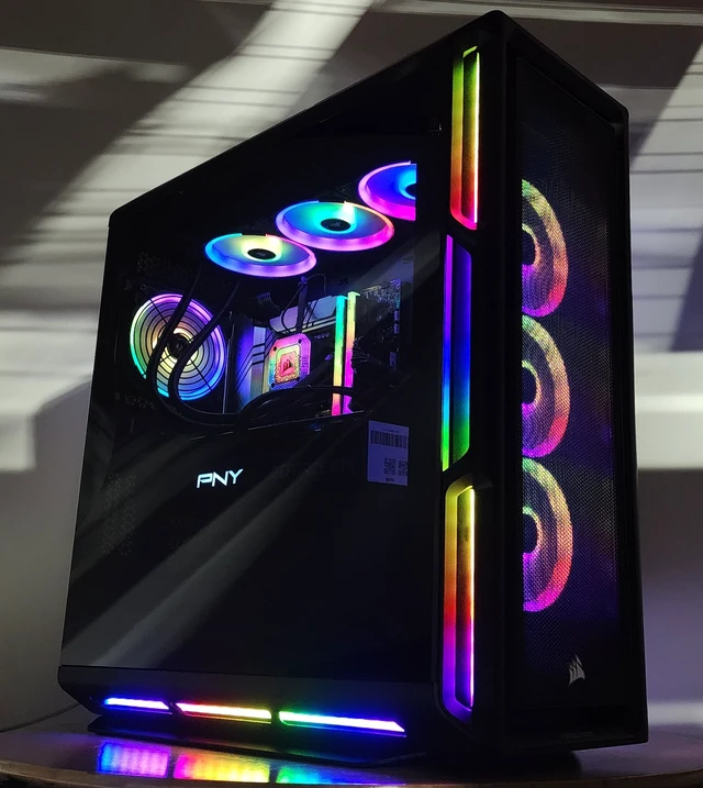 Alt view image 3 of 7 - Gaming PC i9-13900K 32GB RAM 2TB SSD RTX 4080 SUPER 16GB Windows 11 Computer