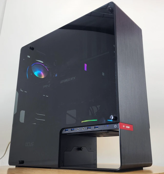 Main image of Gaming PC Ryzen 7 7700X 16GB RAM 1TB SSD RTX 4070 12GB Windows 11 Computer