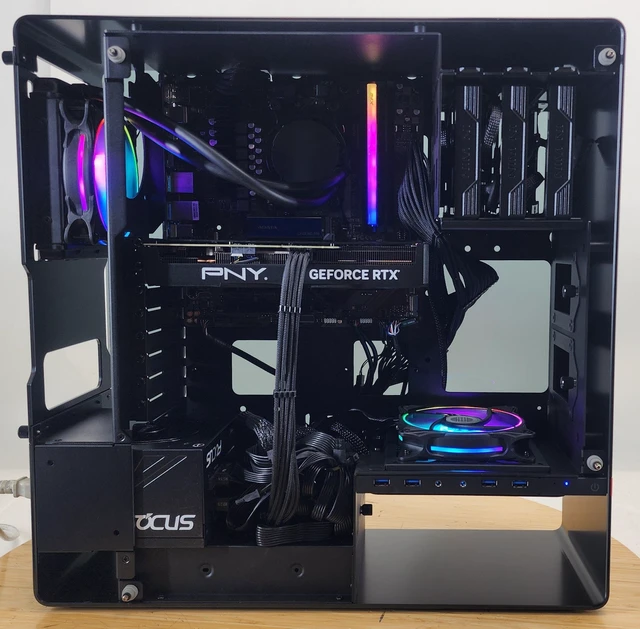 Alt view image 4 of 7 - Gaming PC Ryzen 7 7700X 16GB RAM 1TB SSD RTX 4070 12GB Windows 11 Computer