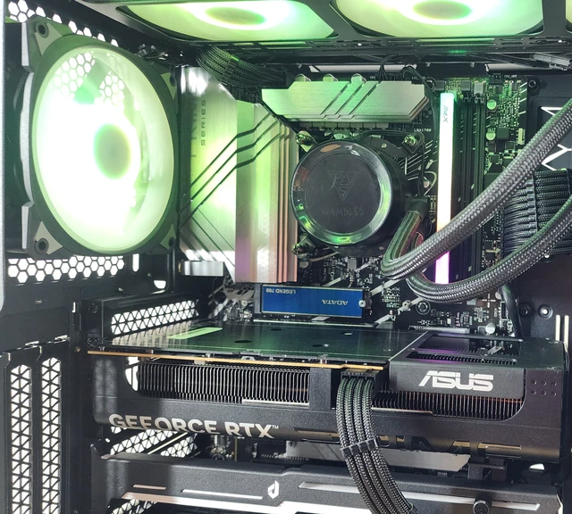 Alt view image 2 of 7 - Gaming PC i7-14700KF 16GB RAM 1TB SSD RTX 5060 8GB Windows 11 Computer