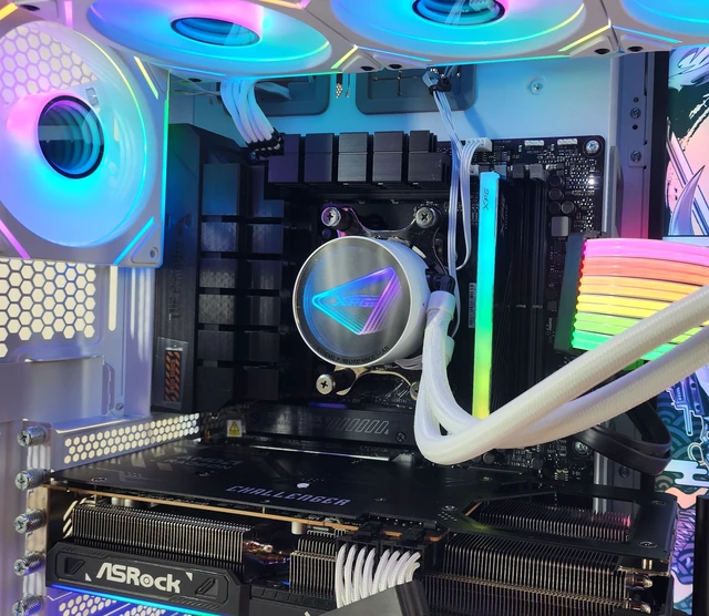 Alt view image 2 of 7 - Gaming PC Ryzen 7 9700X 16GB RAM 1TB SSD RX 9070 16GB Windows 11 Computer