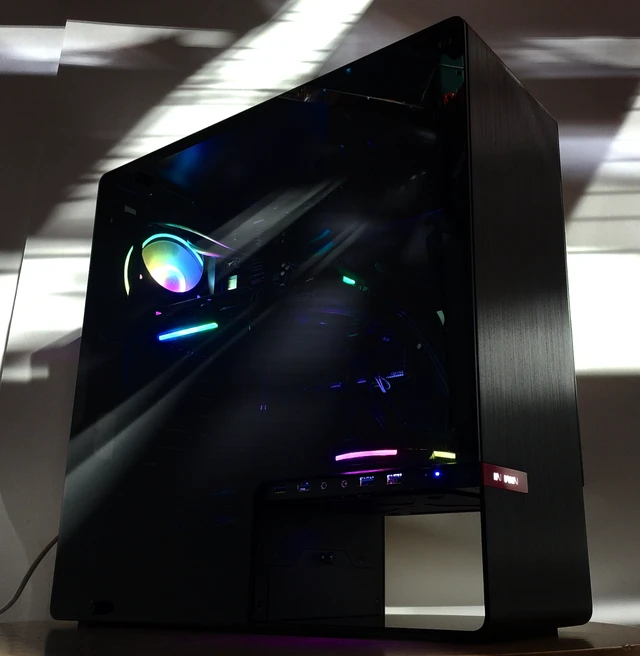 Alt view image 3 of 7 - Gaming PC Ryzen 7 9700X 16GB RAM 1TB SSD RX 9060 8GB Windows 11 Computer
