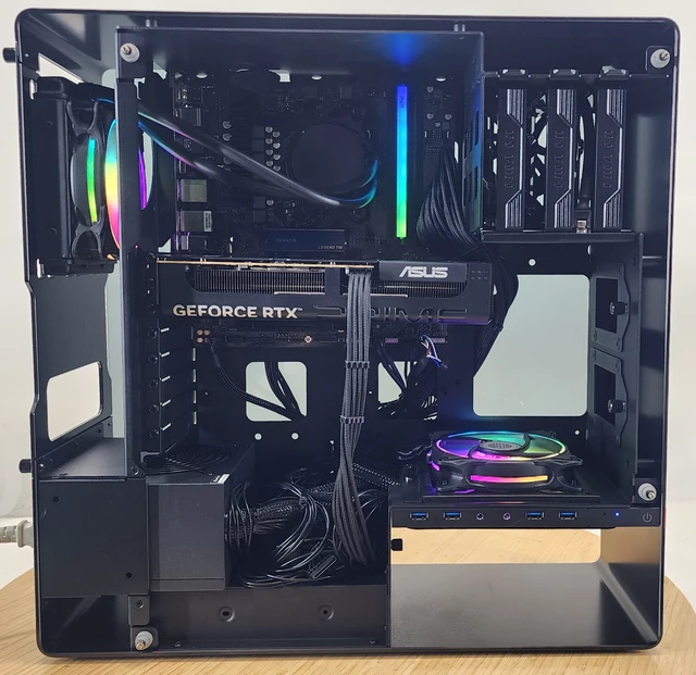 Alt view image 4 of 7 - Gaming PC Ryzen 7 9700X 16GB RAM 1TB SSD RTX 5060 8GB Windows 11 Computer