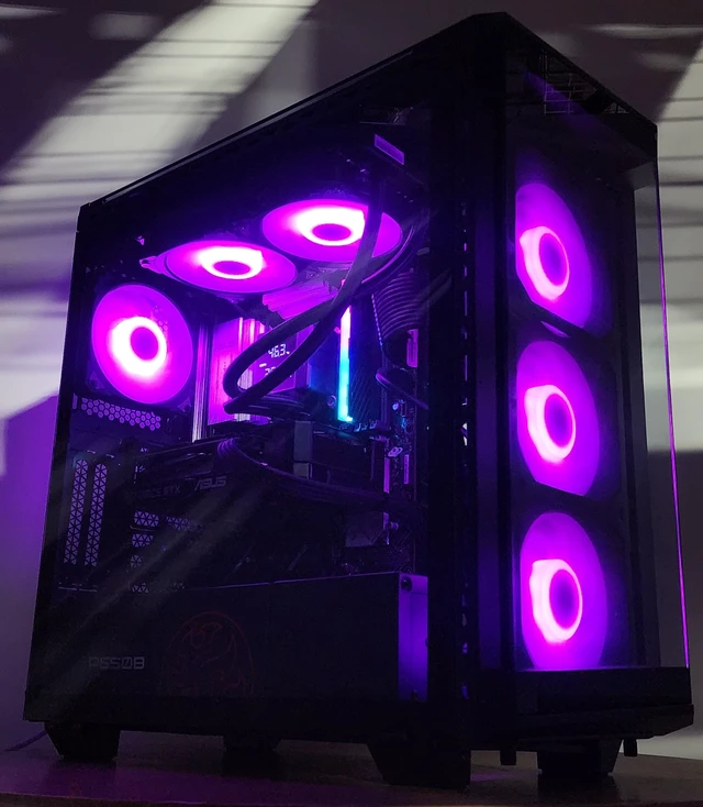 Alt view image 3 of 7 - Gaming PC Ryzen 7 7800X3D 16GB RAM 1TB SSD RTX 5060 Ti 16GB Windows 11 Computer