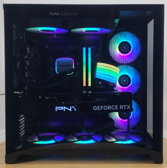 Alt view image 4 of 7 - Gaming PC Ryzen 7 9800X3D 32GB RAM 1TB SSD RTX 4080 SUPER 16GB Win11 Computer