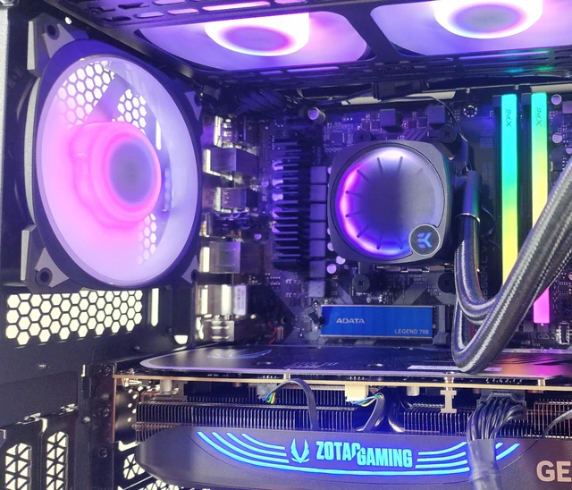 Alt view image 2 of 7 - Gaming PC Ryzen 7 7800X3D 32GB RAM 1TB SSD RTX 4080 SUPER 16GB Win11 Computer