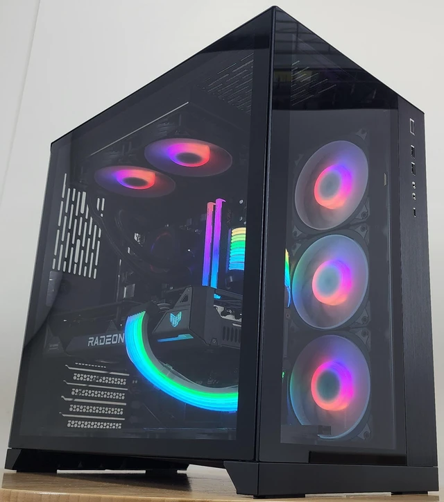 Main image of Gaming PC Ryzen 7 7800X3D 32GB RAM 1TB SSD RX 7800 XT 16GB Win11 Computer