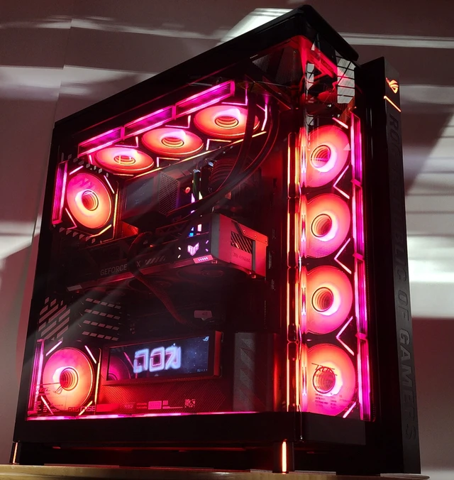 Alt view image 3 of 7 - Gaming PC Ryzen 7 9800X3D 32GB RAM 2TB SSD RTX 5080 16GB Windows 11 Computer