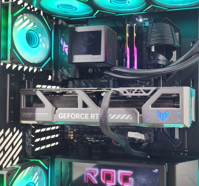 Alt view image 2 of 7 - Gaming PC Ryzen 7 9800X3D 32GB RAM 2TB SSD RTX 5080 16GB Windows 11 Computer