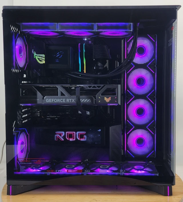 Alt view image 4 of 7 - Gaming PC Ryzen 7 9800X3D 32GB RAM 2TB SSD RTX 5080 16GB Windows 11 Computer