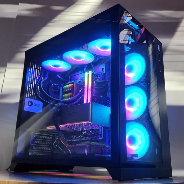 Alt view image 3 of 7 - Gaming PC Ryzen 9 7950X 32GB RAM 1TB SSD RTX 4070 Ti SUPER 16GB Win11 Computer