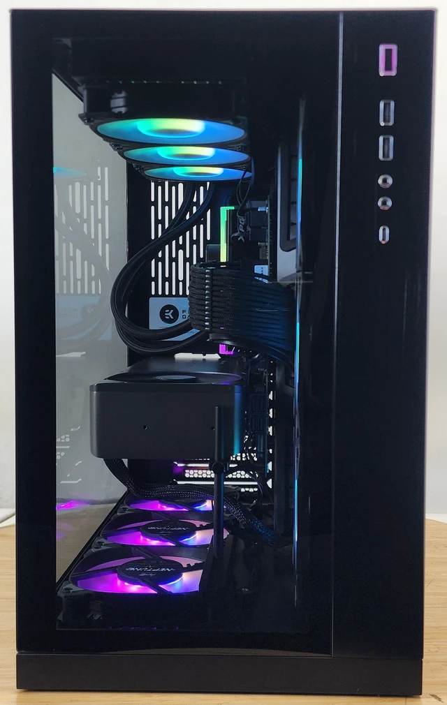 Alt view image 5 of 7 - Gaming PC Ryzen 9 7950X 32GB RAM 1TB SSD RTX 4070 Ti SUPER 16GB Win11 Computer