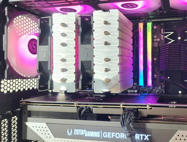 Alt view image 2 of 7 - Gaming PC Ryzen 7 7700X 32GB RAM 1TB SSD RTX 4070 Ti SUPER 16GB Win11 Computer
