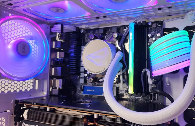 Alt view image 2 of 7 - Gaming PC Ryzen 7 9700X 16GB RAM 1TB SSD RX 7800 XT 16GB Windows 11 Computer