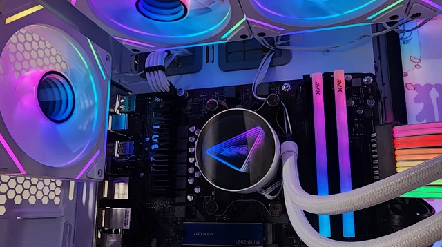 Alt view image 2 of 7 - Gaming PC Ryzen 7 9700X 32GB RAM 1TB SSD RX 9060 XT 16GB Windows 11 Computer